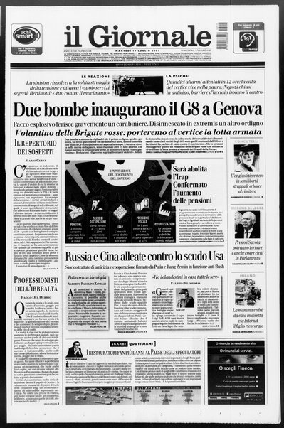 Il giornale : quotidiano del mattino